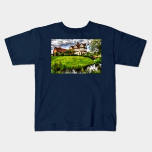 Chocolate Box Tudor House, Cotswolds, UK Kids T-Shirt